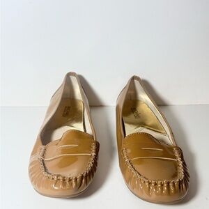 Michael Kors Brown Moccasin Flats Size 10